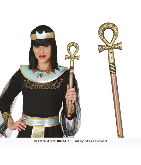 Egyptische Scepter Key of Life 50cm