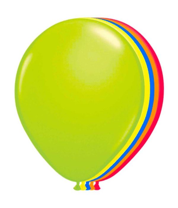 Neon Ballonnen 25cm - 8 stuks
