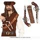 Piratenriem met 2 pistolen