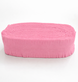 Roze Crepe Papier Slinger - 24 meter