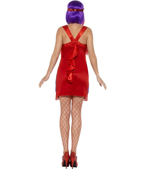 Rainbow flapper 20's kostuum