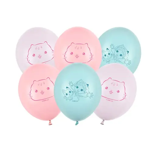 Gabby’s Dollhouse Ballonnen Pastel Mix (27cm)
