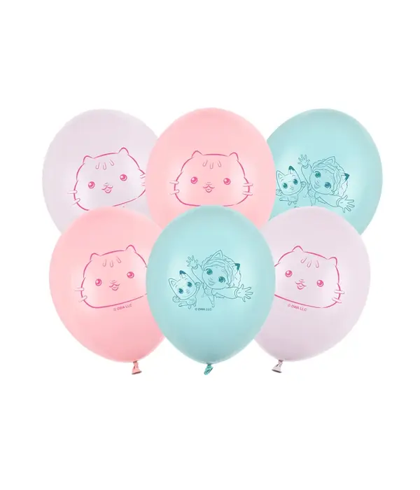 Gabby’s Dollhouse Ballonnen Pastel Mix (27cm)