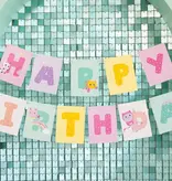 Gabby's Dolhouse Happy Birthday Letterslinger Gekleurd (1,8m)