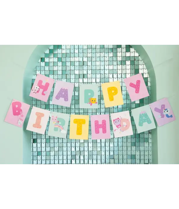 Gabby's Dolhouse Happy Birthday Letterslinger (1,8m)