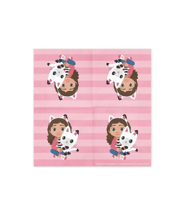 Gabby's Poppenhuis Servetten (20st)