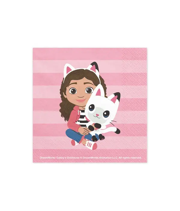 Gabby's Poppenhuis Servetten (20st)