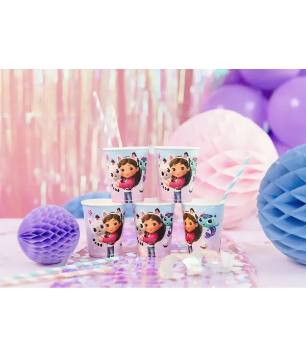 Gabby's Poppenhuis Bekers 250ml (8st)