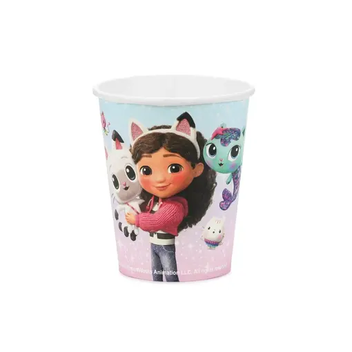 Gabby's Poppenhuis Bekers 250ml (8st)