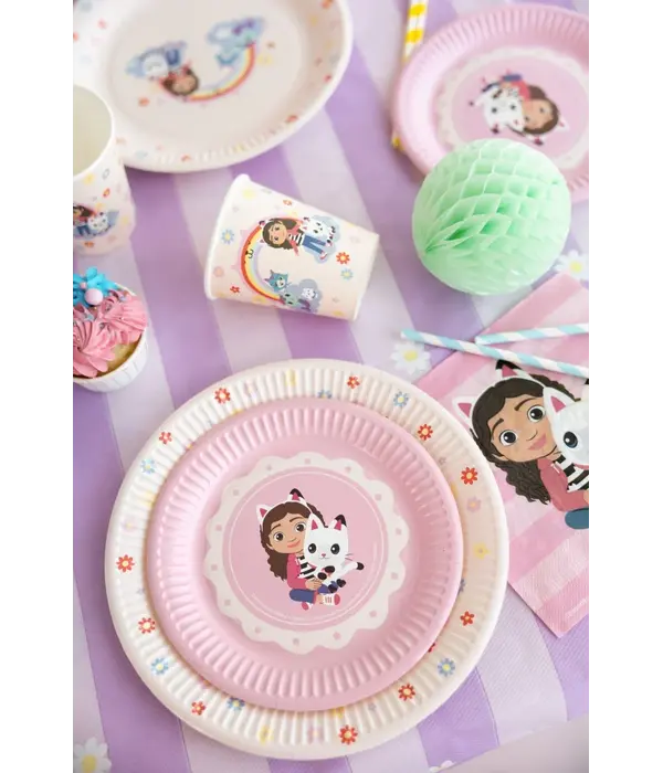 Gabby'S Dollhouse Bekers Regenboog (6st)