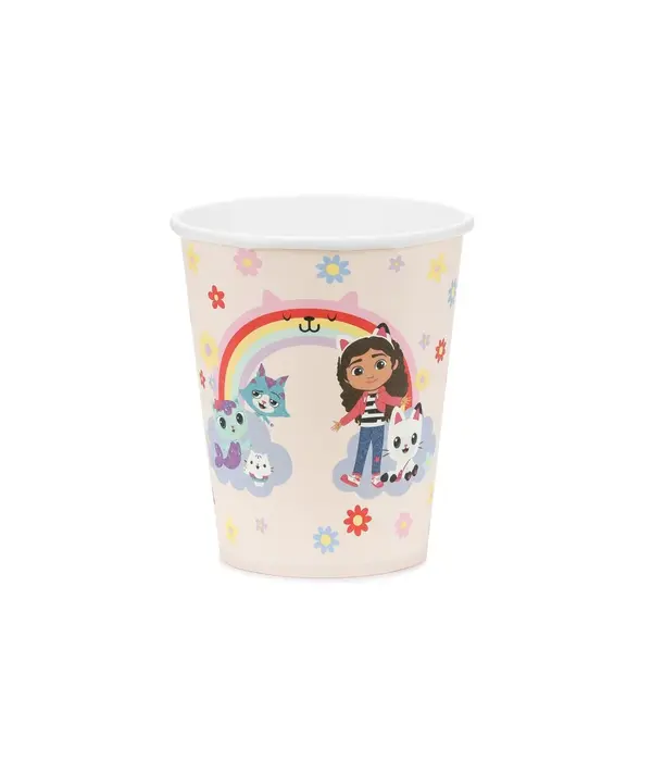 Gabby'S Dollhouse Bekers Regenboog (6st)