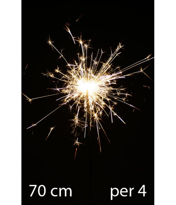 Sterretjes 70cm 4 stuks