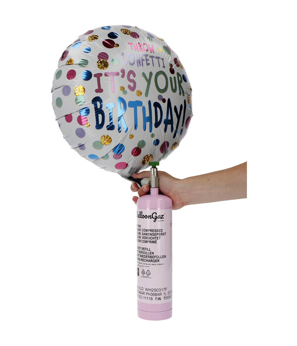 Kleine Helium Tank Wegwerp