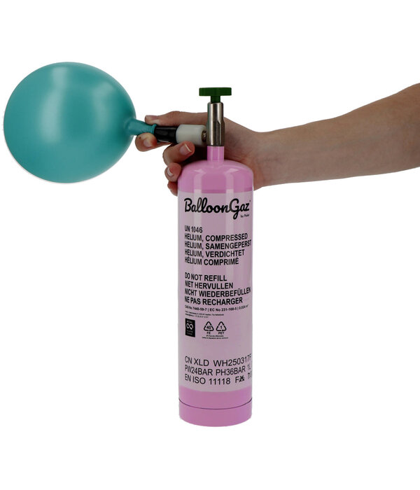 Kleine Helium Tank Wegwerp