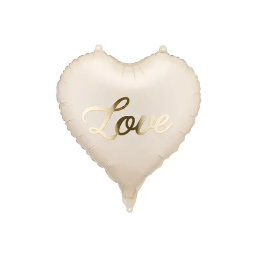 Folieballon Hart Love Elegant (45cm)