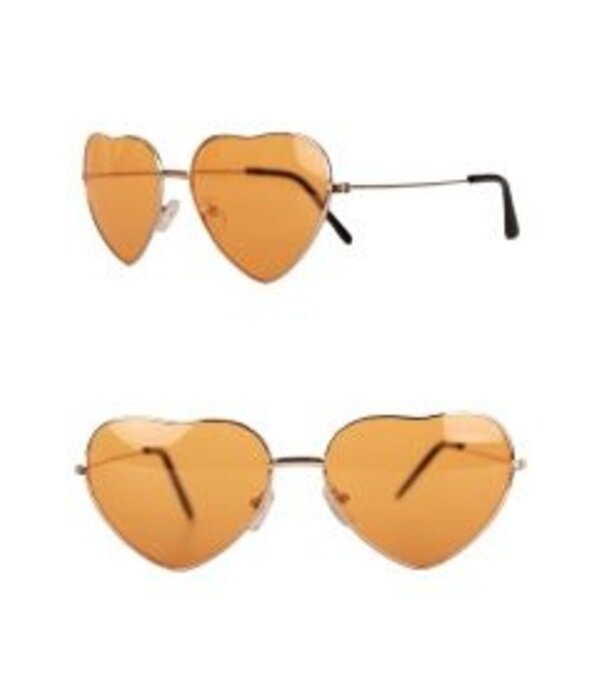 Hartjes Bril Oranje
