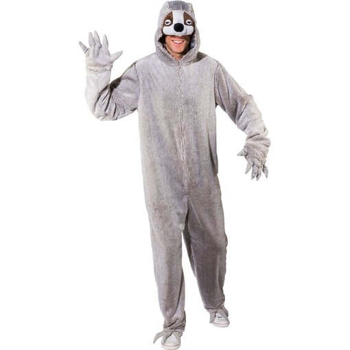 Onesie Luiaard Volwassenen