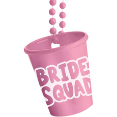 Shot Glaasje Bride Squad Pink