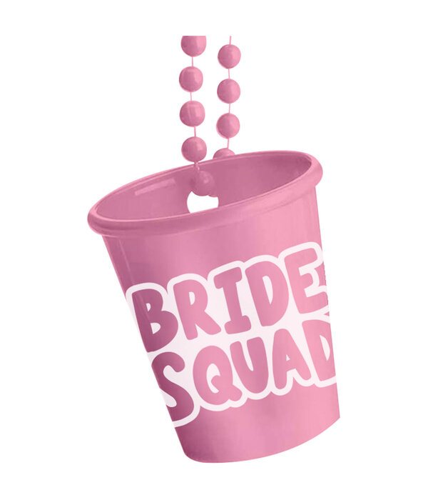 Shot Glaasje Bride Squad Pink