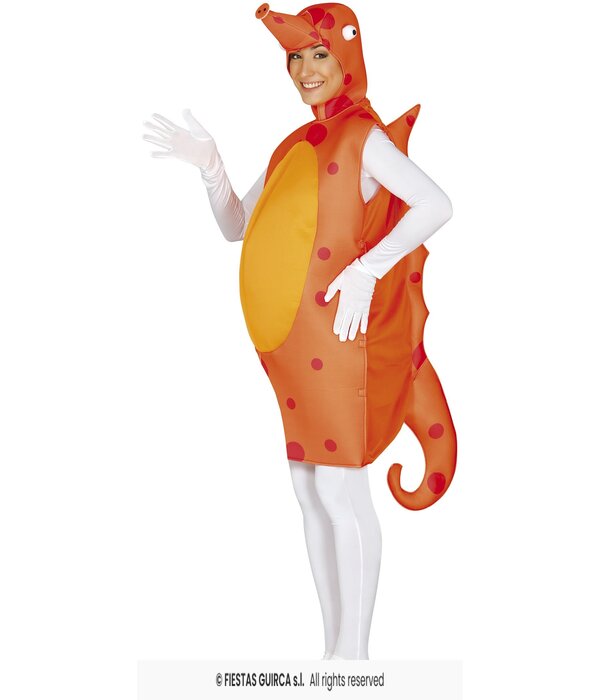 Zeepaard kostuum volwassenen