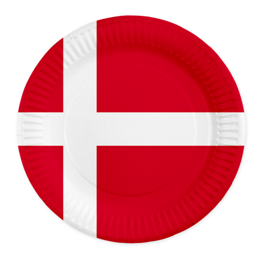 Borden Denemarken 23cm (8st)