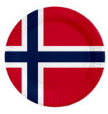 Borden Noorwegen 23cm (8st)