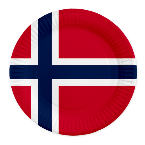 Borden Noorwegen 23cm (8st)