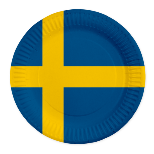 Borden Zweden 23cm (8st)