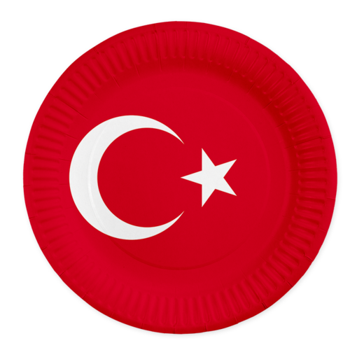 Borden Turkije 23cm (8st)
