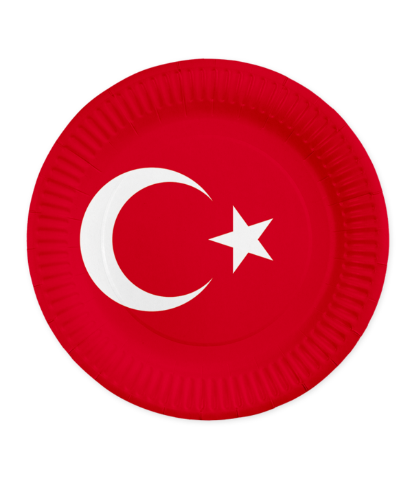Borden Turkije 23cm (8st)