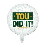 Folieballon You Did It Congratulations 46cm