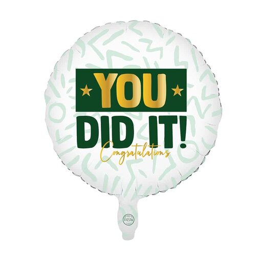 Folieballon You Did It Congratulations 46cm