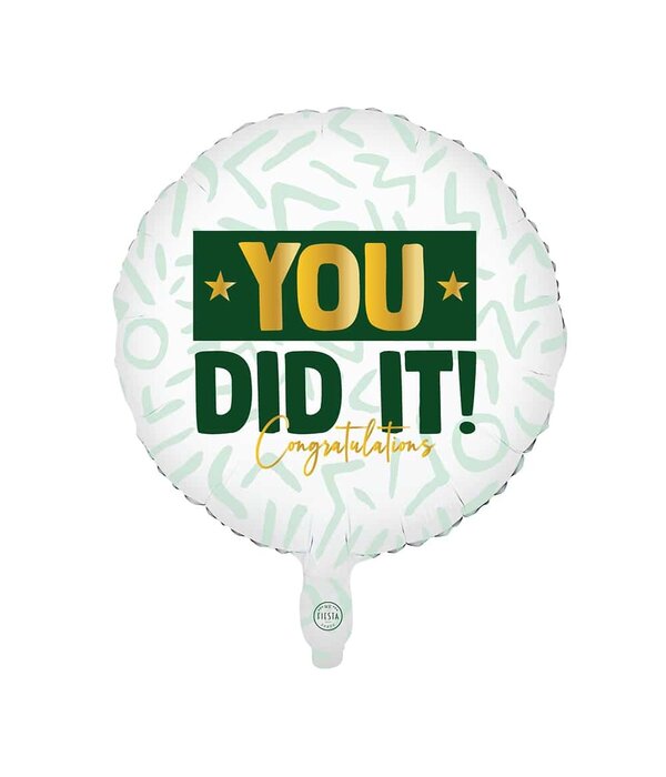 Folieballon You Did It Congratulations 46cm