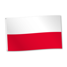 Vlag Polen - 90x150 cm