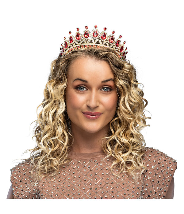 Metalen Tiara Royal Christina