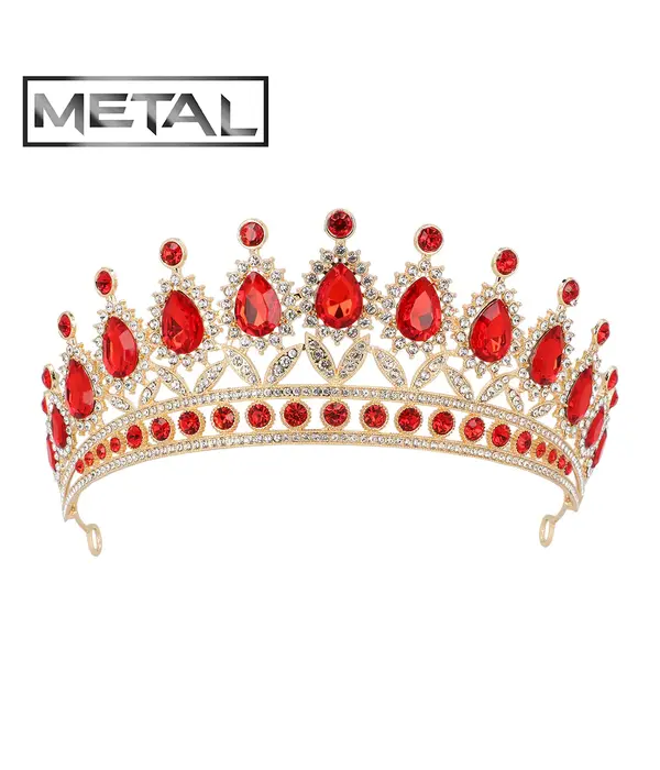 Metalen Tiara Royal Christina