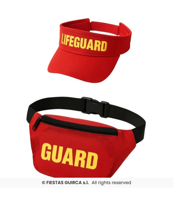 Lifeguard Set 2-delig Rood