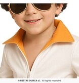 Elvis Kostuum Kind Goud/wit