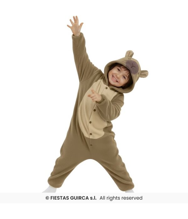 Capibara Onesie Kind