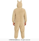 Lulu Monster Onesie Heren Bruin