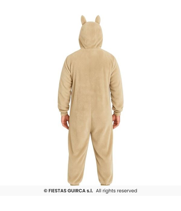 Lulu Monster Onesie Heren Bruin