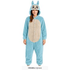 Lulu Monster Onesie Vrouw Blauw