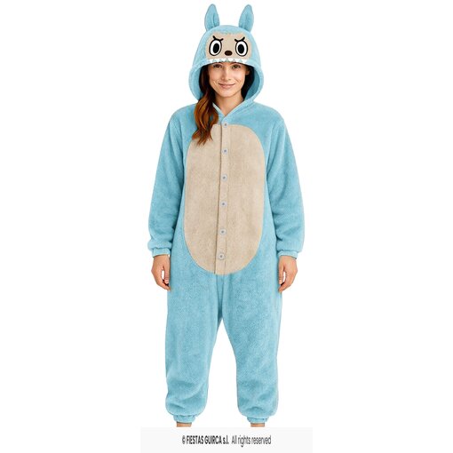 Lulu Monster Onesie Vrouw Blauw