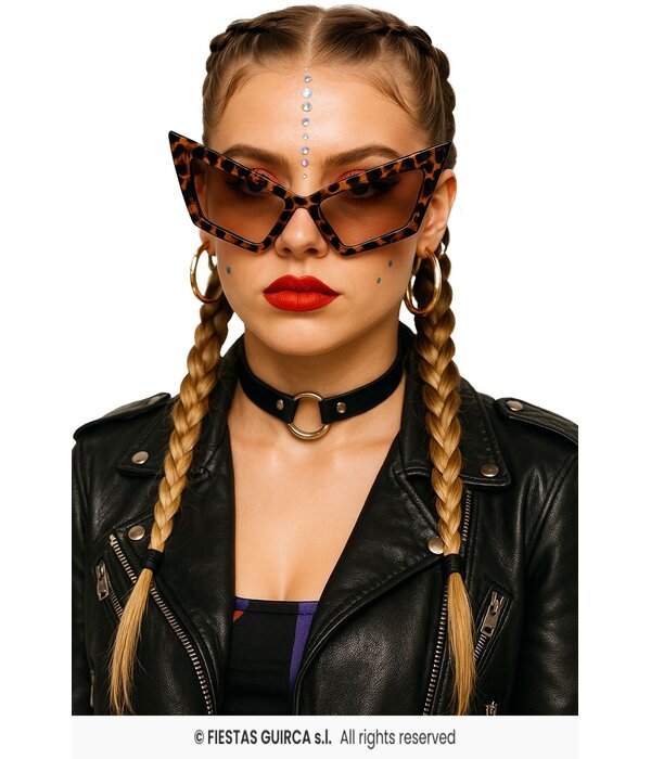 Zonnebril Luipaard Festival