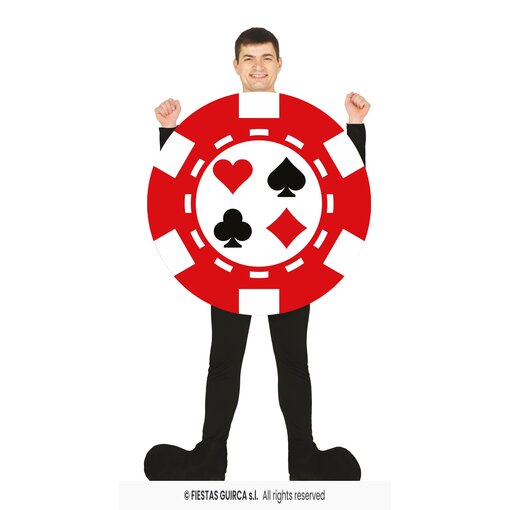 Poker Fiche Kostuum