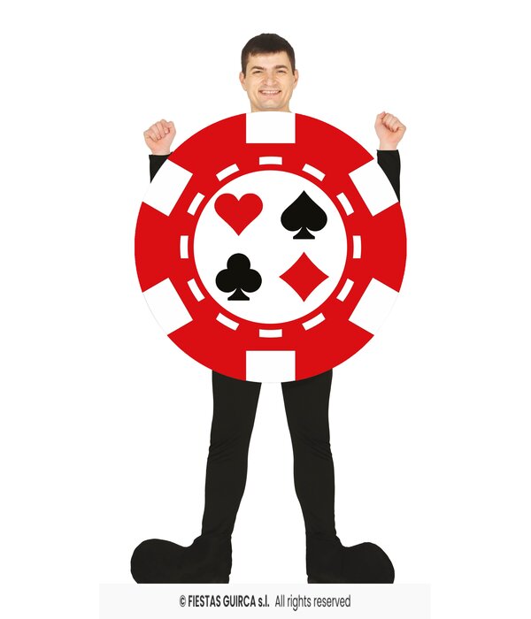 Poker Fiche Kostuum
