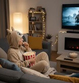 Lulu Monster Onesie Beige Vrouw