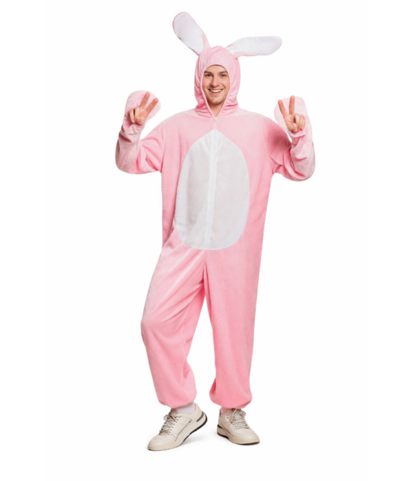 Onesie Haas Roze/Wit