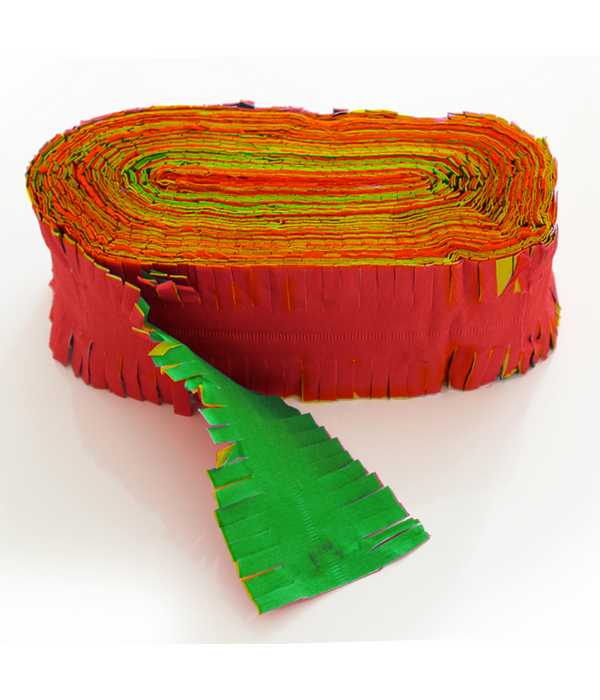 Crepe Slinger Rood/Geel/Groen (24m)