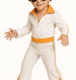 Elvis Kostuum Kind Goud/wit